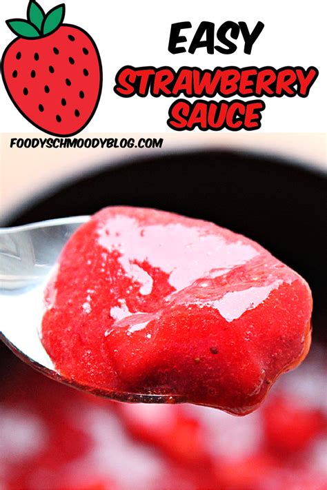 This Easy Recipe For Strawberry Topping Is Made With Only 3 Simple Ingredients Use This