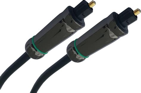 1m Optical TOSLink Lead Premium Digital Audio Fibre cable for TV ...