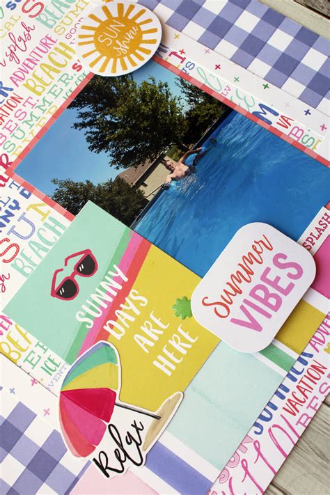 Sizzling Summer Scrapbook Ideas Scrapbookingstore