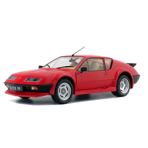 SOLIDO Voiture miniature Alpine A310 Pack GT rouge 1 18éme pas cher