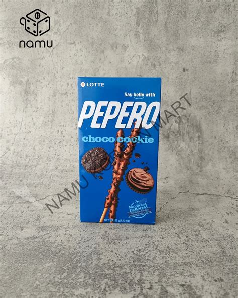 LOTTE Pepero Choco Cookie 32gr Biskuit Stik Salut Coklat Rasa