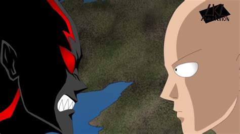 One Punch Man Garou Vs Saitama Part 1 With Subtitles Fan Animation Youtube