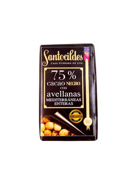 Chocolate 75 Cacao Con Avellanas