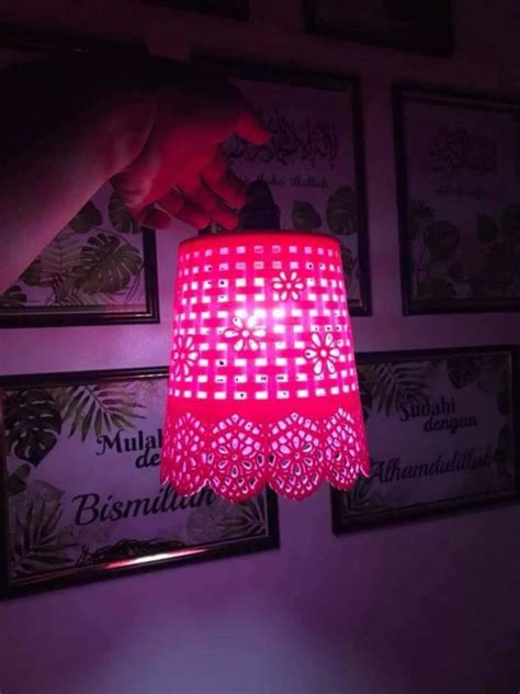 Idea Diy Lampu Hiasan Paling Bajet Guna Barang Kedai Eco Mudah Je