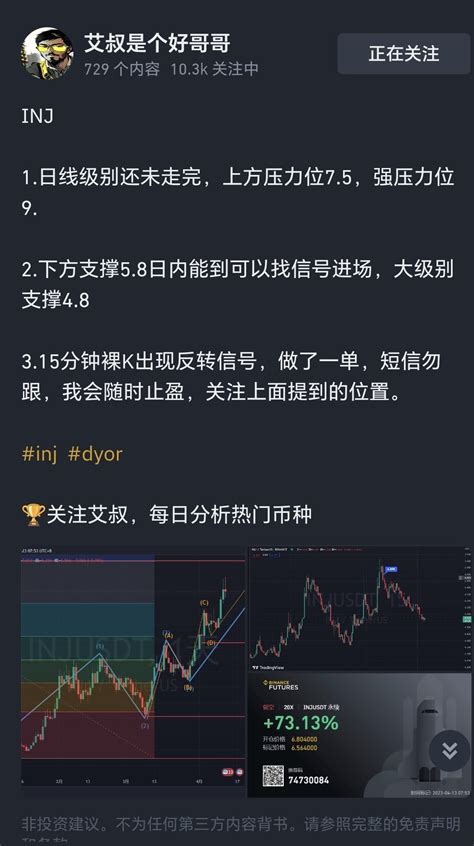 艾叔是个好哥哥 On Binance Feed Binance Feed