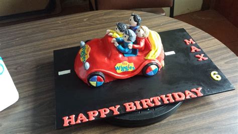 The Wiggles Big Red Car Cake - CakeCentral.com