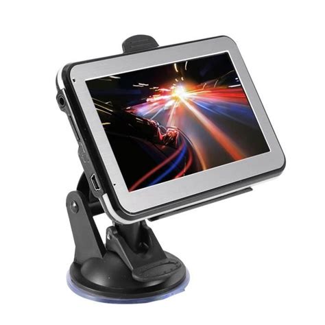 Akozon Navigateur Portable Universel Système de Navigation GPS Voiture