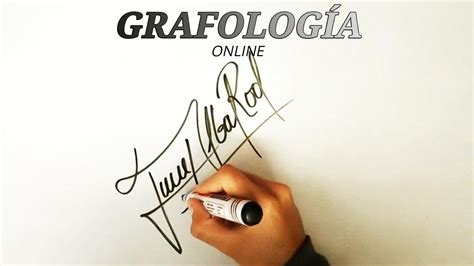 Grafolog A Curso Online Youtube