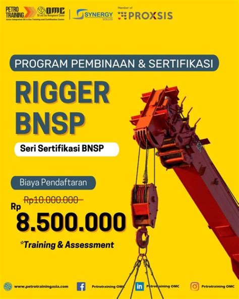 Rigger BNSP Petro Training Asia