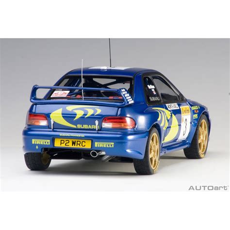 Autoart Subaru Impreza Wrc Rally Of Monte Carlo Model