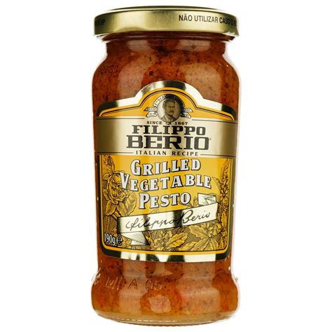 Соус Filippo Berio Песто з овочів на грилі, 190 г (777461) купити у ...