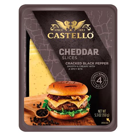 CASTELLO Cheddar Burger Scheiben 150 g ALDI SÜD