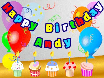 Happy Birthday Andy GIF 12