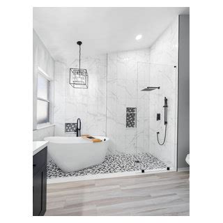 Modern Bathroom Design Moderne Salle De Bain Dallas Par AY