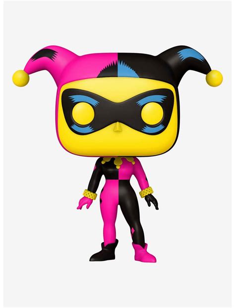 Funko Dc Comics Pop Heroes Harley Quinn Black Light Vinyl Figure Hot