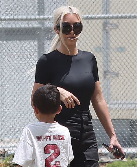 Kim Kardashian New Blonde Hair