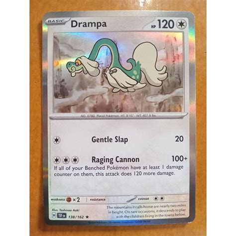 Drampa 138 162 Holo Rare Pokemon TCG Standard ENG Temporal Forces