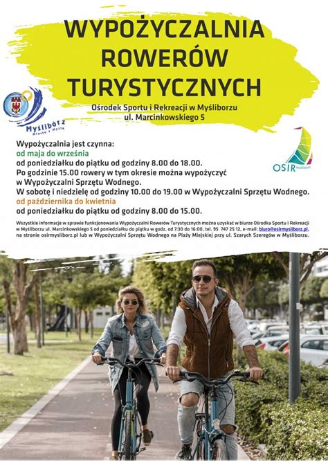 Wypożyczalnia Rowerów Turystycznych OSiR Myślibórz