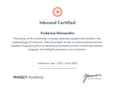 Certificazione Inbound Di HubSpot Academy