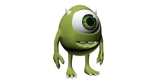 mike wazowski 3d model