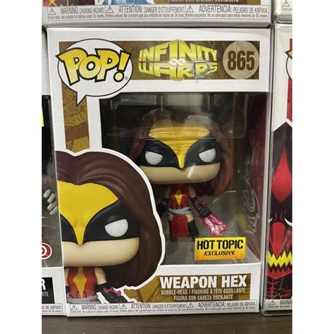 Funko Pop Hot Topic Exclusive Weapon Hex Shopee Philippines