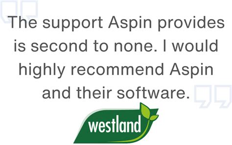 Aspin Service And Support Second To None