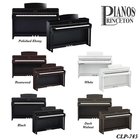 Yamaha Clavinova Clp 700 Series Comparison Charts Yamaha Pianos Of