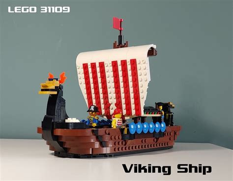 LEGO MOC 31109 Viking Ship by Kirvet | Rebrickable - Build with LEGO