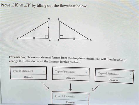 SOLVED Prove ZK ZY By Filling Out The Flowchart Below For Each Box