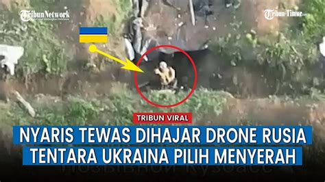 Detik Detik Posisi Tentara Ukraina Dihujani Serangan Granat Rusia Di