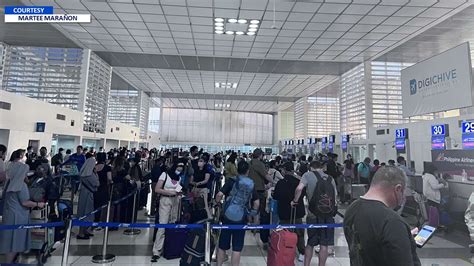 Apat Na International Flights At Domestic Flights Kanselado Ngayong