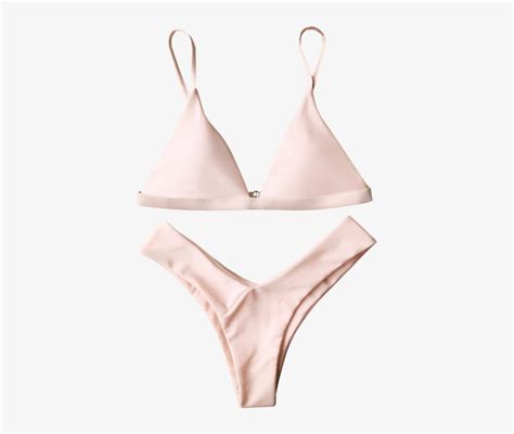 Soft Pad Spaghetti Straps Thong Bikini Set Calzón Amarillo 480x640 PNG Download PNGkit