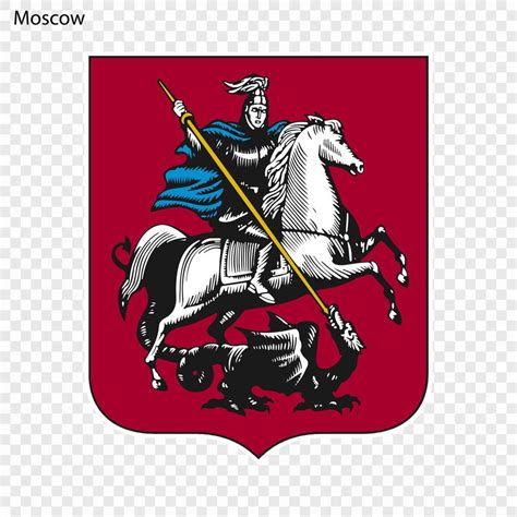 Emblem of Moscow 21852881 Vector Art at Vecteezy