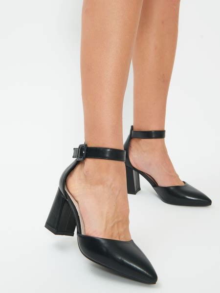 Туфли Женский Naked Diamond Искусственная кожа размер 40 Толстый каблук с застёжкой на лодыжке