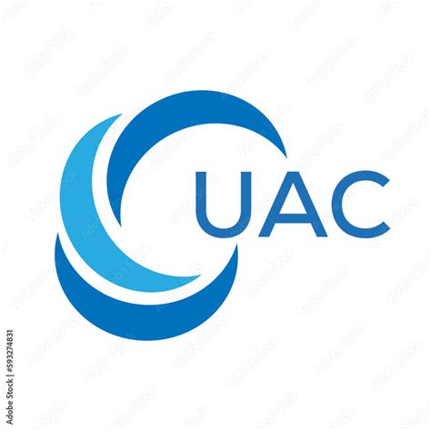 Uac Letter Logo Design Template Vector Uac Business Abstract