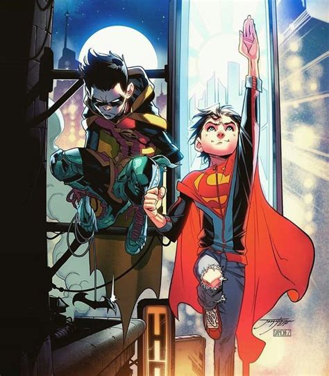 Jon Kent And Damian Wayne Fan Art