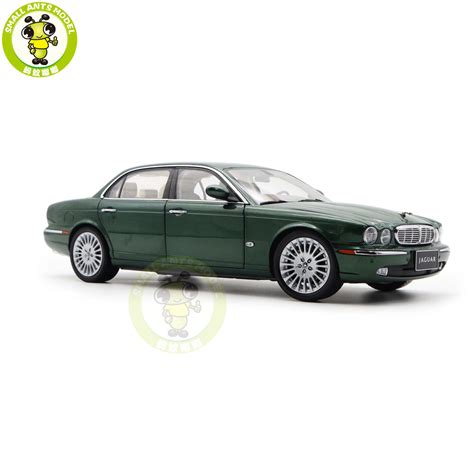 1/18 Almost Real 810502 Land Rover Jaguar XJ X350 XJ6 Green Diecast ...