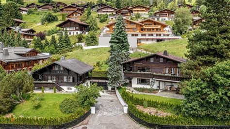 Double Up In The Swiss Alps With Side-By-Side Chalets | Forbes Global ...