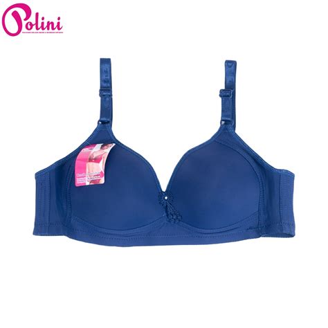 Jual Polini Bra Bh Wanita Push Up Tanpa Kawat Bh Cup Besar Kait