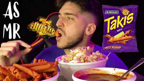 Asmr Comiendo Takis Muy Picante Very Spicy Youtube