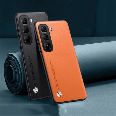 For Infinix Hot Pro I Case Ultra Thin Matte Soft Leather For Infinix Hot I Pro Back