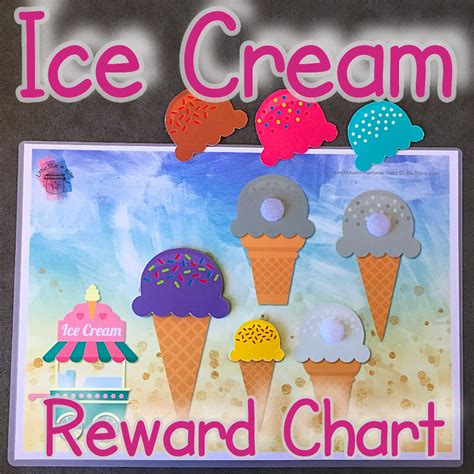 Ice Cream Reward Chart Reward Chart Ice Cream Pictures Chart