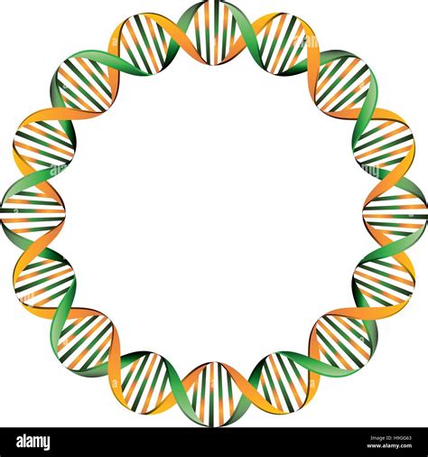 Molecular structure of DNA vector illustration design Stock Vector ...