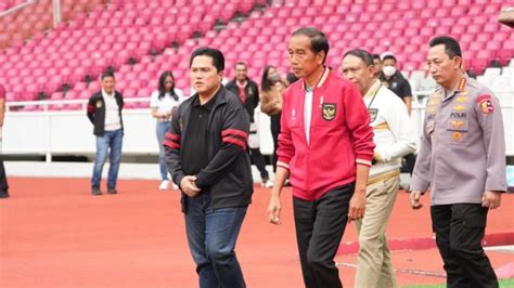 Jokowi Ungkap Mimpi Pemain Timnas Indonesia Ingin Kuliah Hingga Jadi Tni