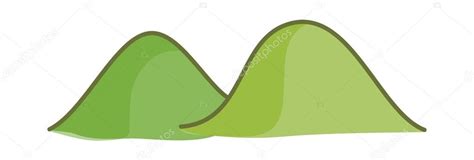 Montañas Verdes Stock Vector By ©zzve 13457756