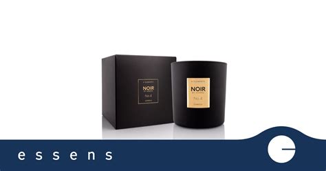 Noir candle No. 4 | ESSENS United Kingdom