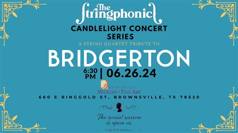 Bridgerton Candlelight Concert The Stringphonics