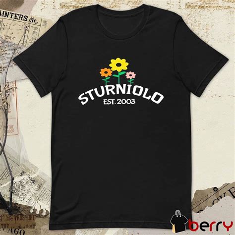 Sturnioloclothing Sturniolo Triplet Flower Est 2003 t-shirt, hoodie