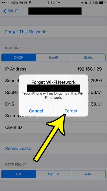 How To Reset A Wifi Password On The Iphone 7 Live2tech