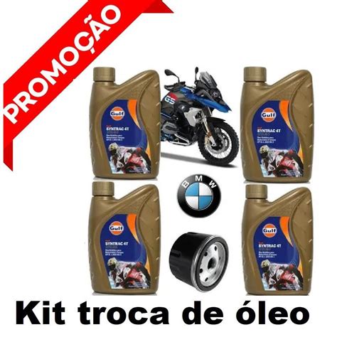 Kit Troca Leo Gulf W Sint Tico Bmw R Gs No Shoptime